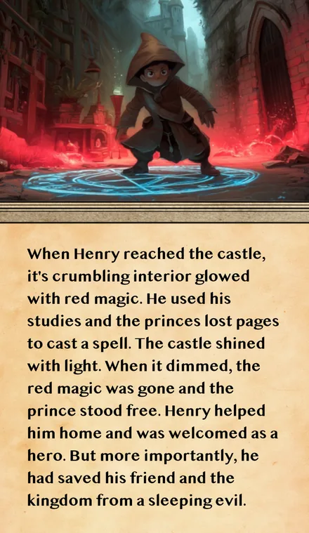 Henry's Ending Card